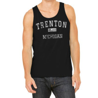 Trenton Michigan Mi Vintage T Shirt Tank Top | Artistshot