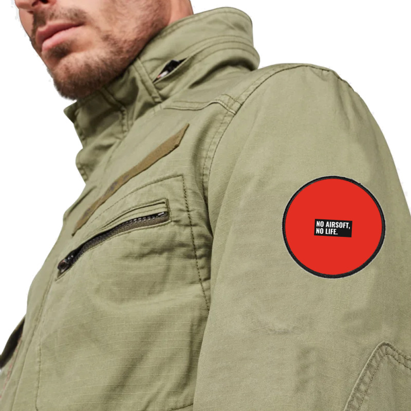 No Airsoft No Life Round Patch | Artistshot