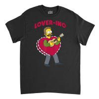 The Simpsons Valentine's Day Ned Flanders Lover-in Classic T-shirt | Artistshot