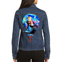 One Piece Ladies Denim Jacket | Artistshot