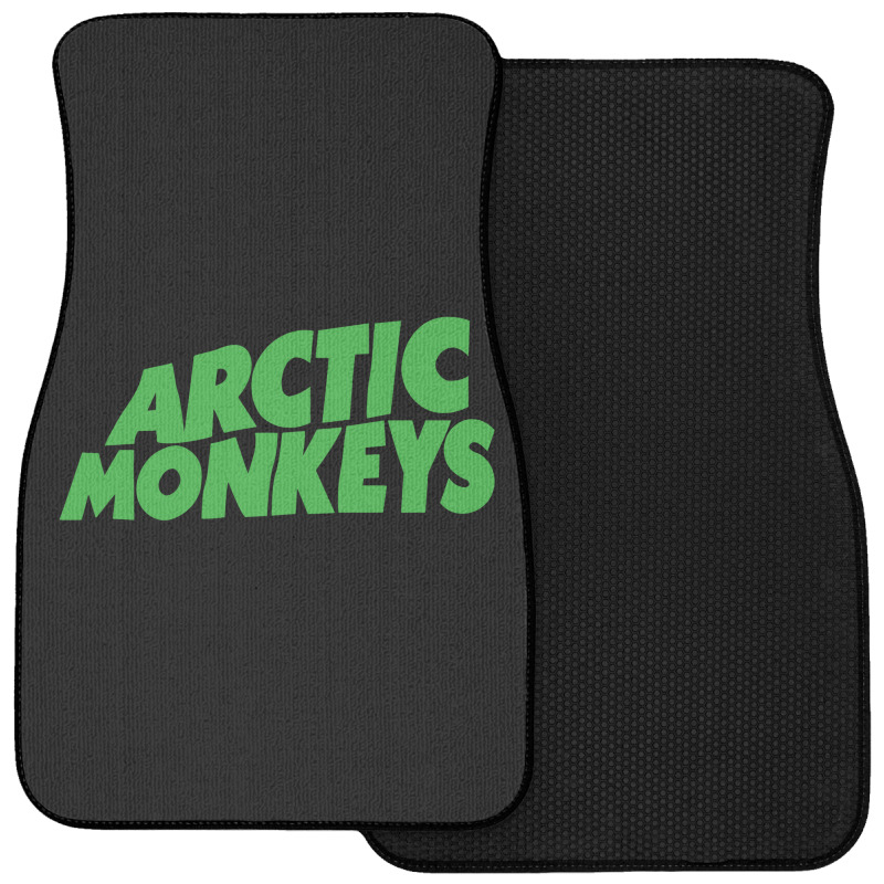 Arktic Monkey Green Front Car Mat | Artistshot