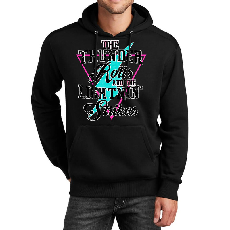 Thunder Rolls Country Music Unisex Hoodie by home12 | Artistshot