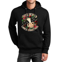 Cute Cow Heifer Christmas Mooey Christmas Unisex Hoodie | Artistshot