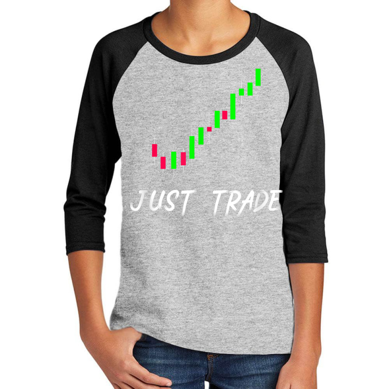 Just Trade Candlestick Chart For Stock Forex Marke Youth 3/4 Sleeve by heffopance | Artistshot