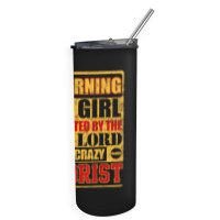 Warning This Girl Is Protected By Arborist Skinny Tumbler | Artistshot