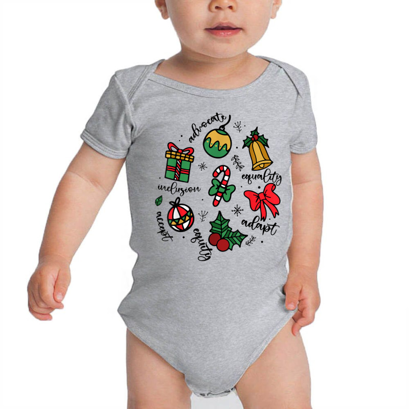 Teacher Christmas Teacher Special Education Teache Baby Bodysuit | Artistshot