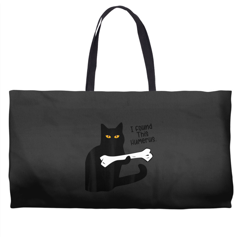 Ca Pun Joke I Found This Humerus Cat Lover Women M Weekender Totes | Artistshot