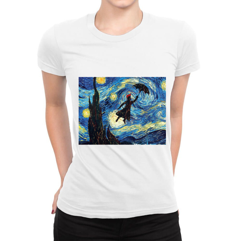 Mary Poppins Ladies Fitted T-Shirt by sheryljamel | Artistshot