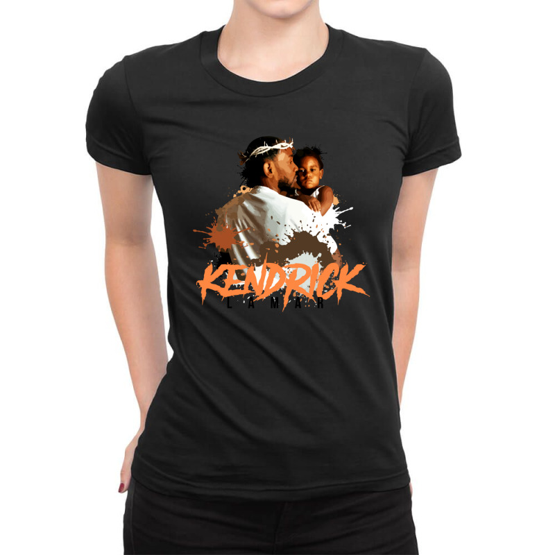 B Kendrick Lamar Mr Morale And The Big Steppers Ladies Fitted T-Shirt by ascuyfrentz | Artistshot