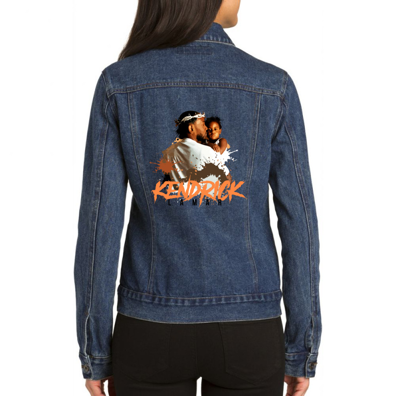 B Kendrick Lamar Mr Morale And The Big Steppers Ladies Denim Jacket by ascuyfrentz | Artistshot