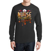 Nurse Halloween Costume Stethoscope Heartbeat Pump Long Sleeve Shirts | Artistshot