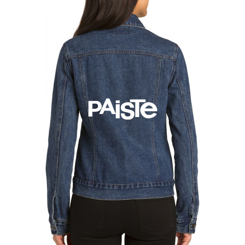 Payste Ladies Denim Jacket by porkudus | Artistshot