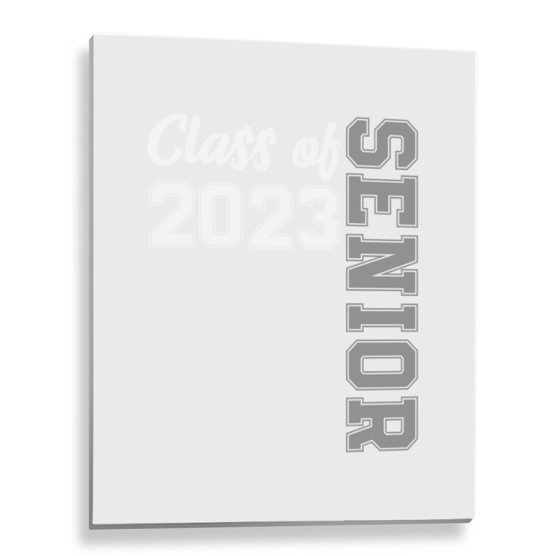 Class Of 2023 Senior 23 Shirt High School Graduati Metal Print Vertical ...