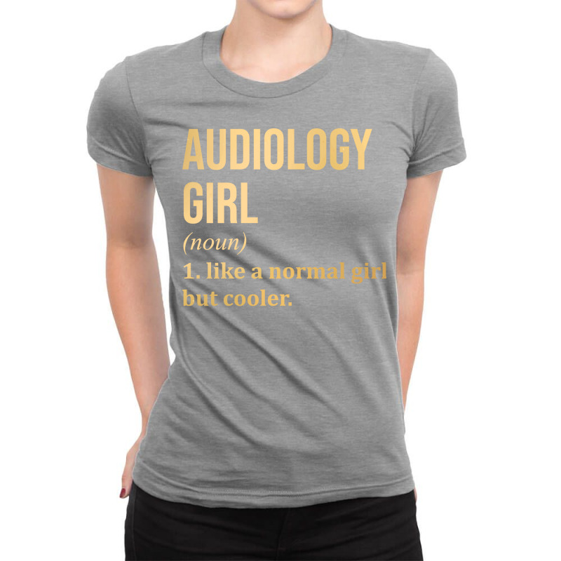 Awesome And Funny Definition Style Saying Audiolog Ladies Fitted T-Shirt by zalmacrkg | Artistshot