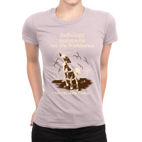 Audiology Assistant Cowboy Horse Not Show Pony Fun Ladies Fitted T-shirt | Artistshot