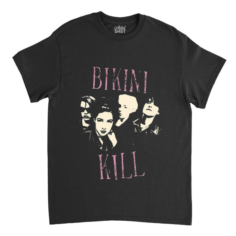 Bikini Kill Four People Classic T-shirt by GiaMuller | Artistshot