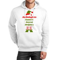 Audiologist Santa Secret Helper Elf Christmas Holi Unisex Hoodie | Artistshot