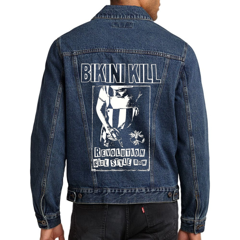 Bikini Kill Men Denim Jacket by GiaMuller | Artistshot