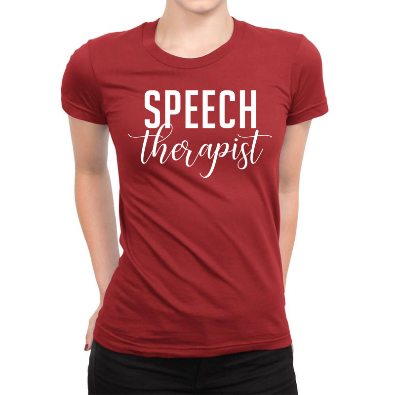 Speech Therapist Girl Ladies Fitted T-Shirt by wryczasouherv | Artistshot