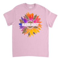 Audiologist Sunflower 80s Classic T-shirt | Artistshot