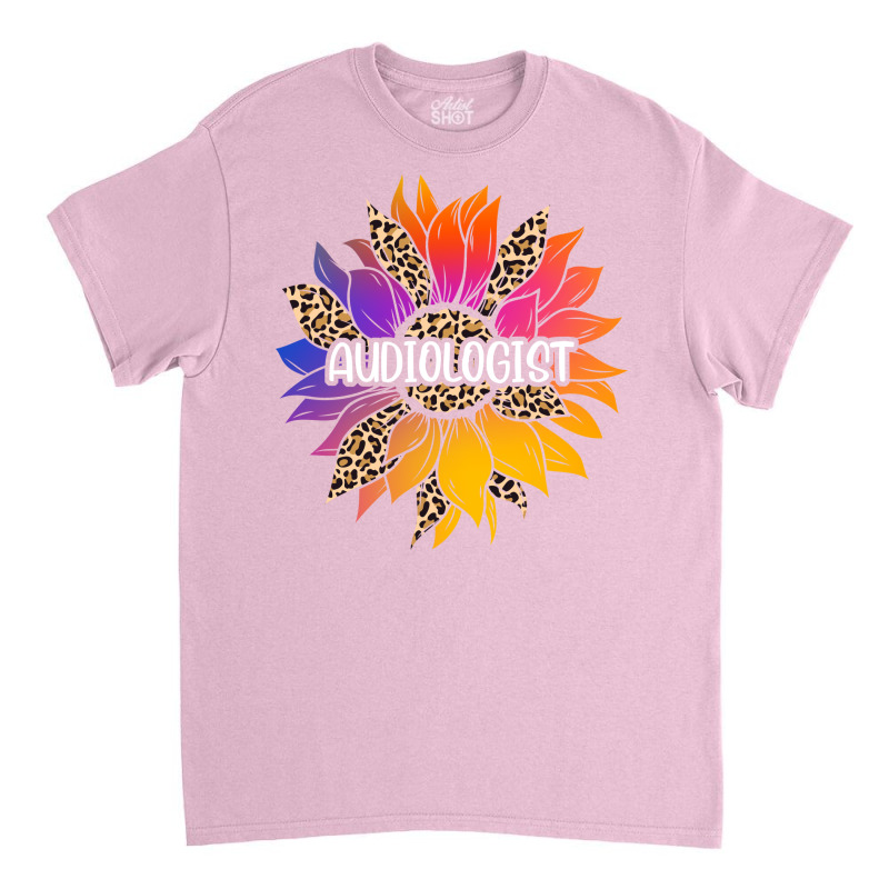 Audiologist Sunflower 80s Classic T-shirt by freezyaloiniv | Artistshot