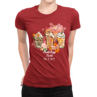 Audiology Tech Like It Spicy Coffee Fall Autumn Pu Ladies Fitted T-shirt | Artistshot