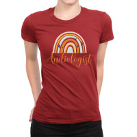 Cute Audiology Audiologist Stars Ladies Fitted T-shirt | Artistshot