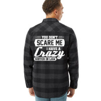 Brother In Law Sister Quote Sister In Law Brother Flannel Shirt | Artistshot