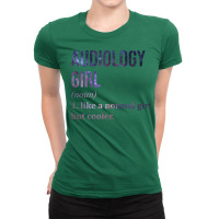 Awesome And Funny Definition Style Saying Audiolog Ladies Fitted T-shirt | Artistshot