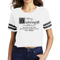 Medieval Master Audiologist 80s Scorecard Crop Tee | Artistshot