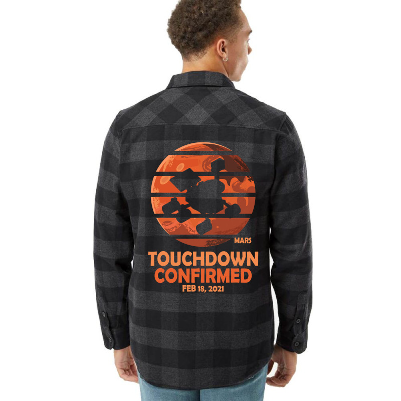 Perseverance Rover Landing Mars 2021 Flannel Shirt | Artistshot