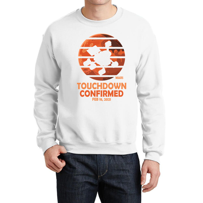 Perseverance Rover Landing Mars 2021 Crewneck Sweatshirt | Artistshot