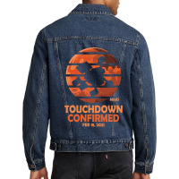 Perseverance Rover Landing Mars 2021 Men Denim Jacket | Artistshot