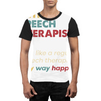 Speech Therapist Retired Retro Definition Design Graphic T-shirt | Artistshot