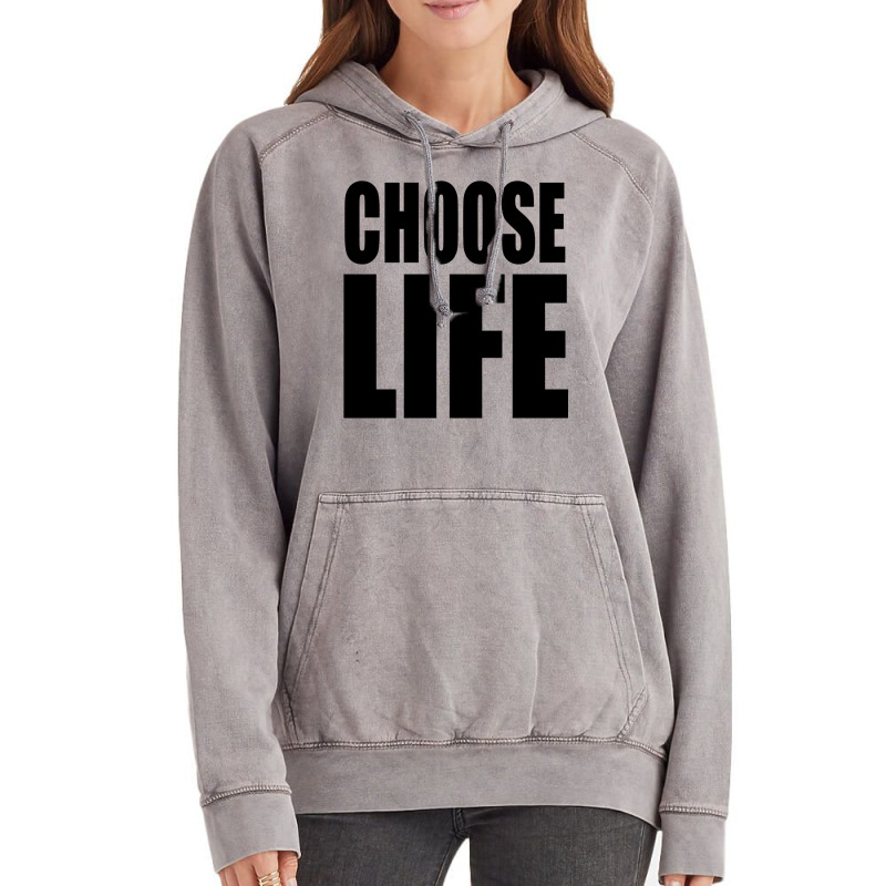 Choose Life Vintage Hoodie | Artistshot