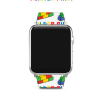 Brick Builder Funny Blocks Building Master Builder Apple Watch Band | Artistshot