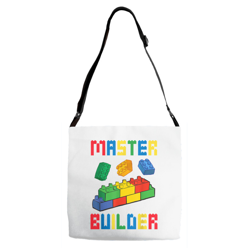 Brick Builder Funny Blocks Building Master Builder Adjustable Strap Totes | Artistshot