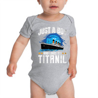 Boys Who Just Love The Rms Titanic T Shirt Baby Bodysuit | Artistshot