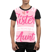 Best Aunt Future Promoted To Aunt To Be Auntie Mot Graphic T-shirt | Artistshot