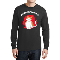 Dopameow Booster Cute Cat For Cats Lovers Long Sleeve Shirts | Artistshot