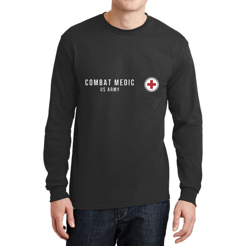 Army Combat Medic Veteran Long Sleeve Shirts by kursinan | Artistshot