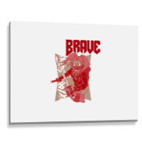 Brave Metal Print Horizontal | Artistshot