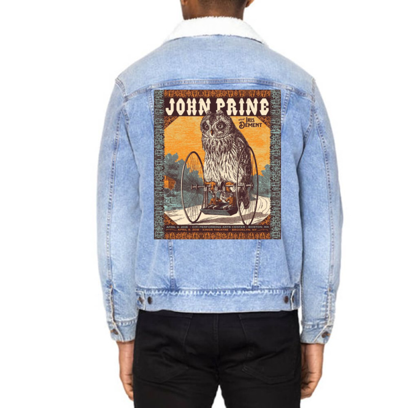 Fourpri Show John American World Tour Unisex Sherpa-lined Denim Jacket | Artistshot