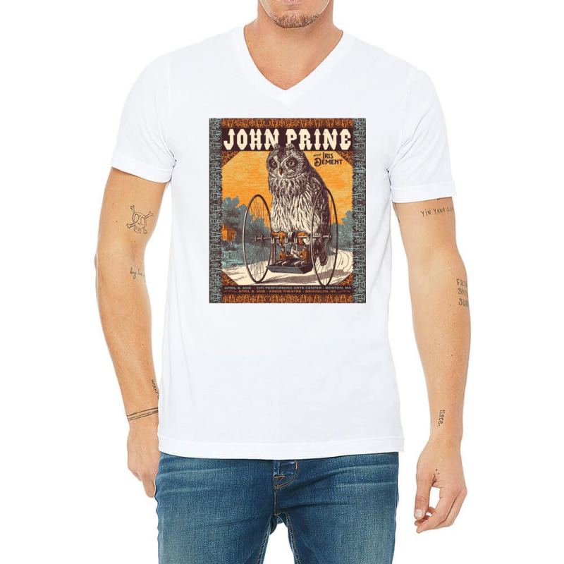 Fourpri Show John American World Tour V-neck Tee | Artistshot