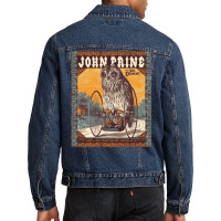 Fourpri Show John American World Tour Men Denim Jacket | Artistshot