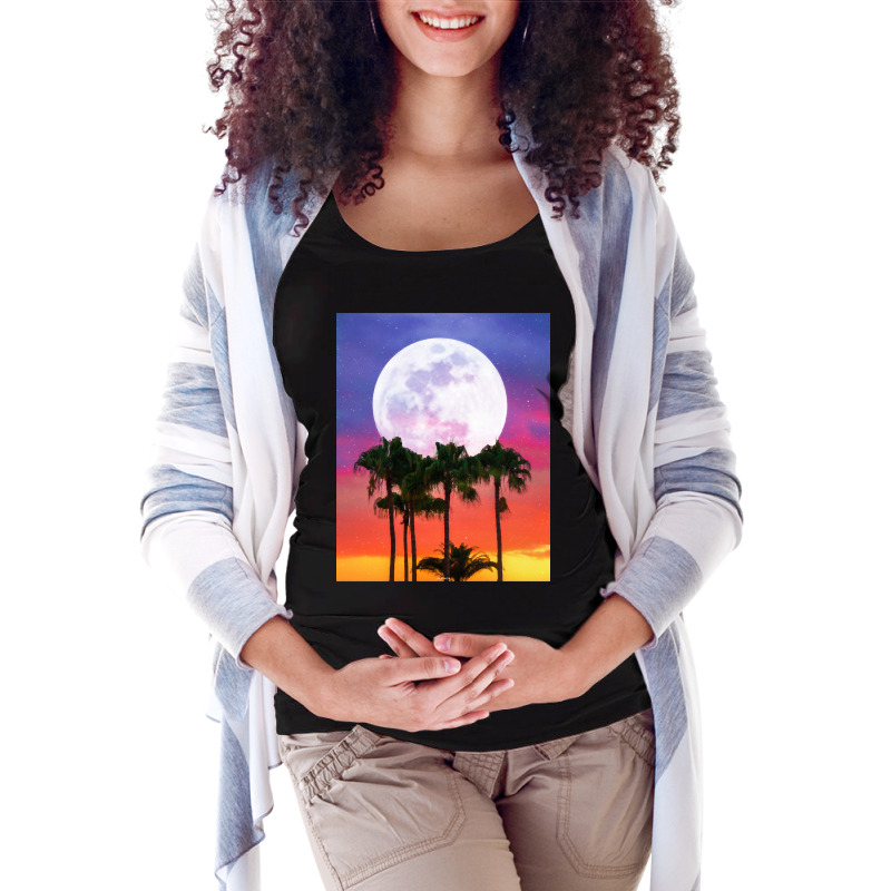 Hot Trend Gradient Sky Glow. Maternity Scoop Neck T-shirt | Artistshot