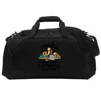 Limited Edition Grandpa Is My Name Camping Active Duffel | Artistshot