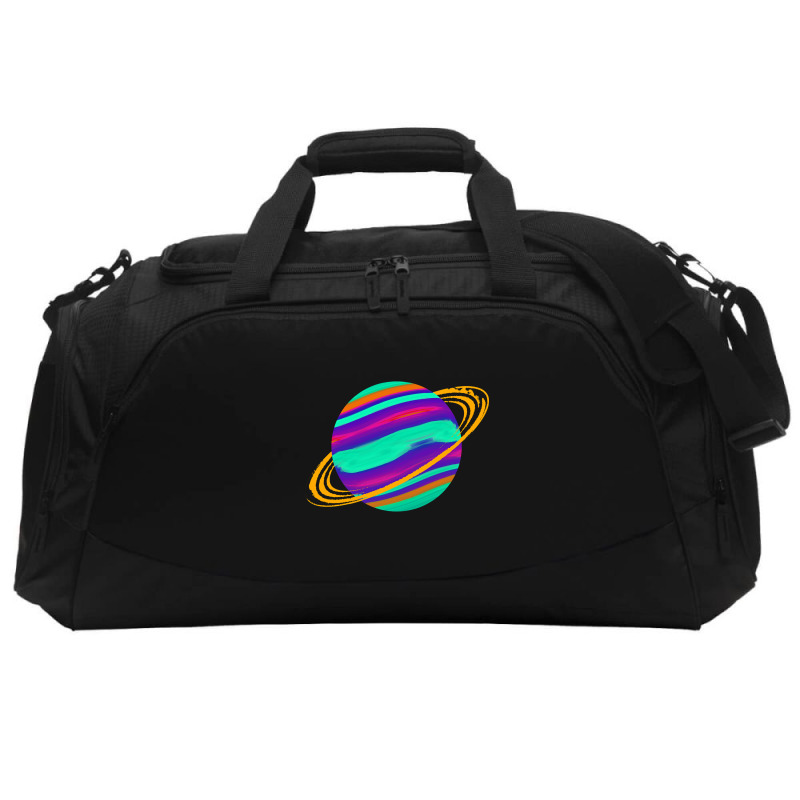 Trending Colorful Planet Active Duffel | Artistshot