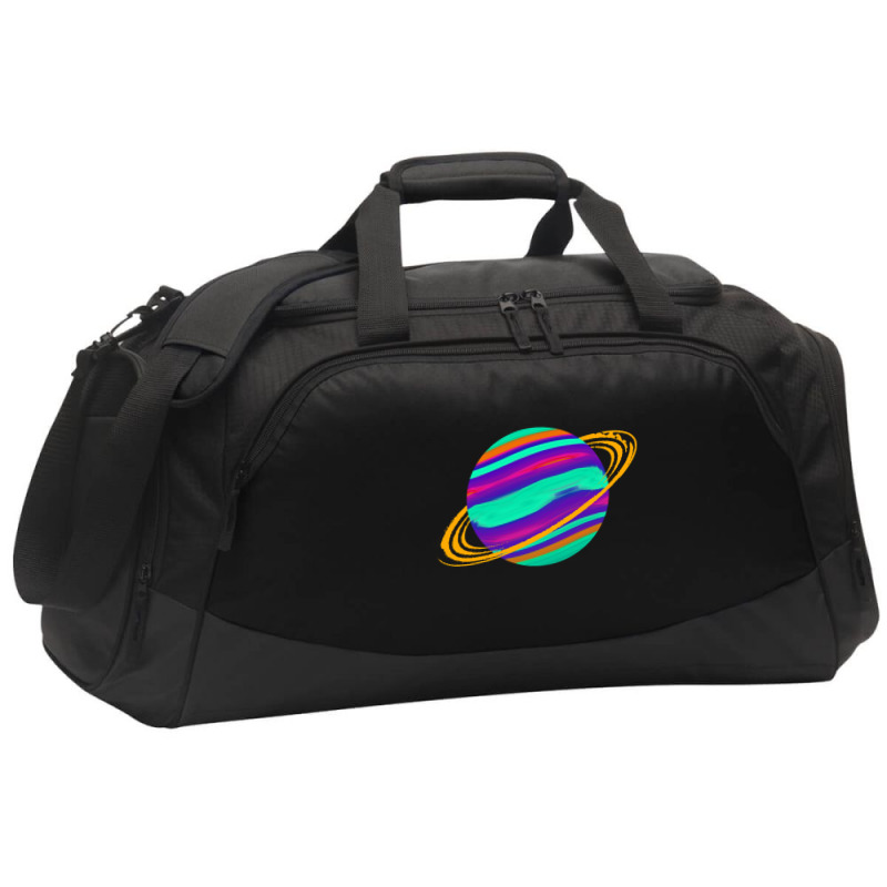 Trending Colorful Planet Active Duffel | Artistshot