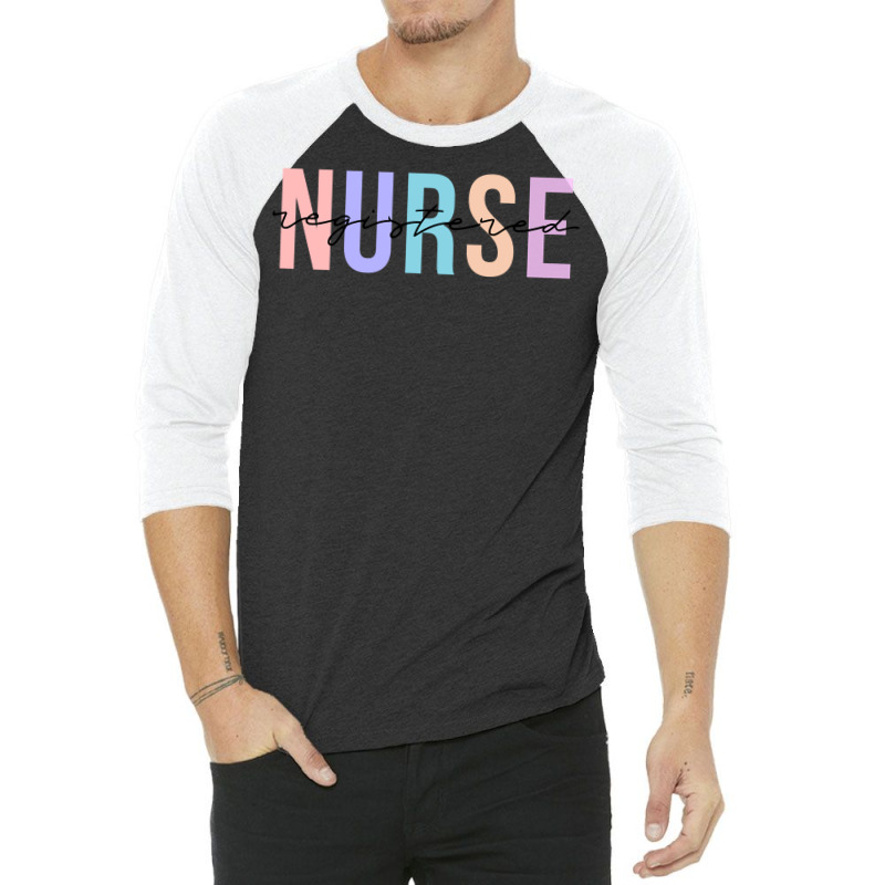 Registered Nurse Rn Emergency Room Nurse Sweatshir 3/4 Sleeve Shirt | Artistshot